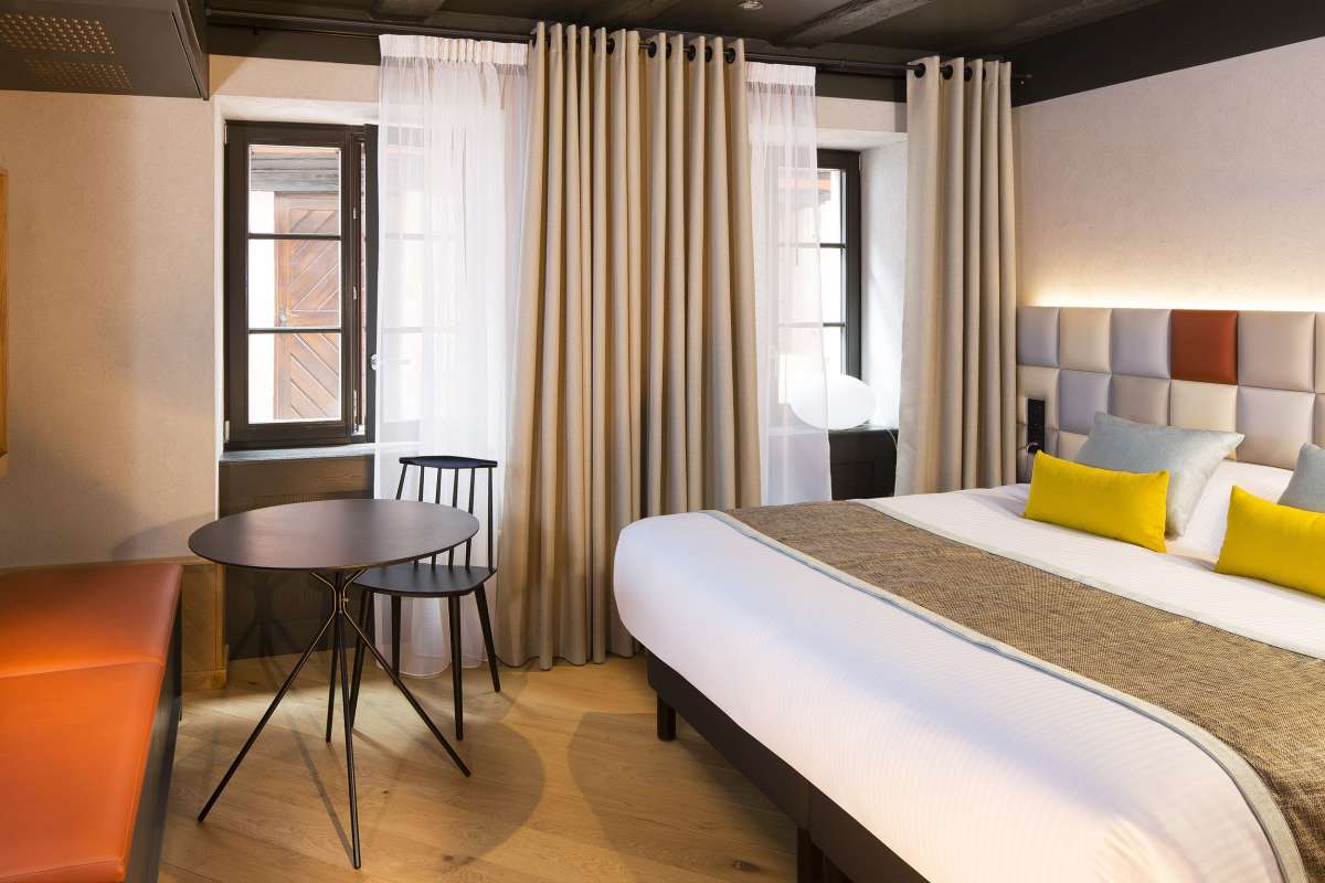 Jardin sur la Lauch à l'hôtel Colombier Suites de Colmar